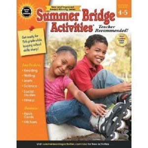 Summer Bridge Activities, Grades 4 - 5, Get Ready For 5th Grade! BRAND NEW